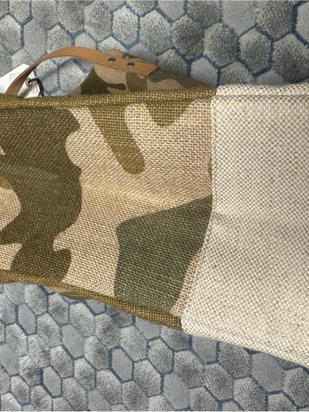NWT Apolis Shoulder Market Bag in Safari - Picture 4 of 5